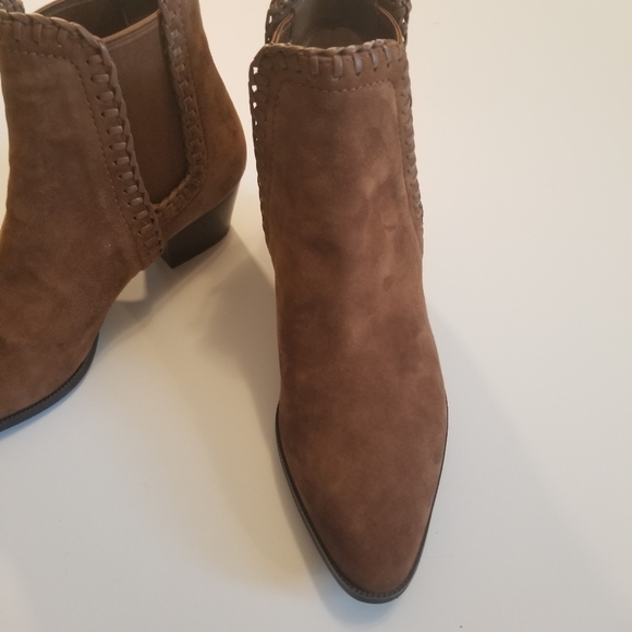 MICHAEL Michael Kors Broderick Suede Braided Boot - Picture 2 of 5